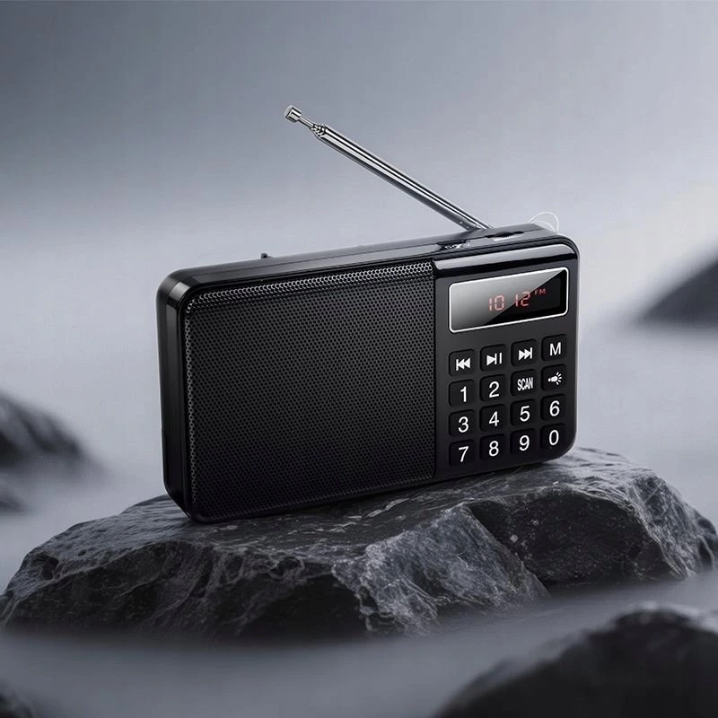 Portable radio Hoco HI50 juodas