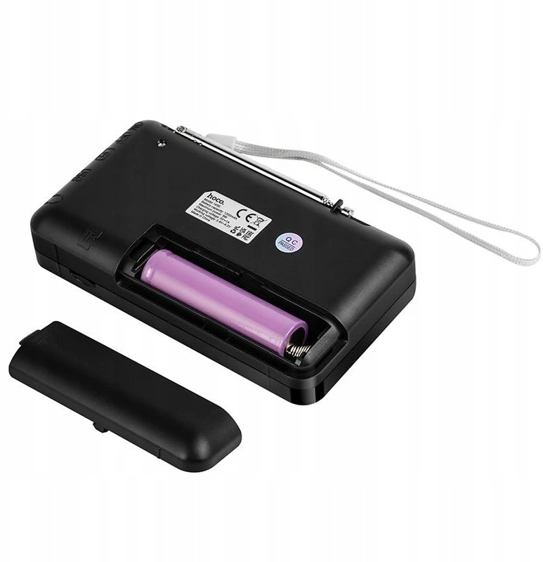 Portable radio Hoco HI50 juodas