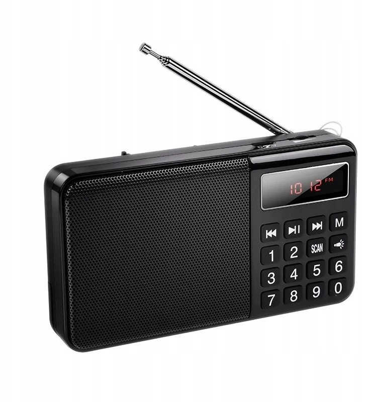 Portable radio Hoco HI50 juodas