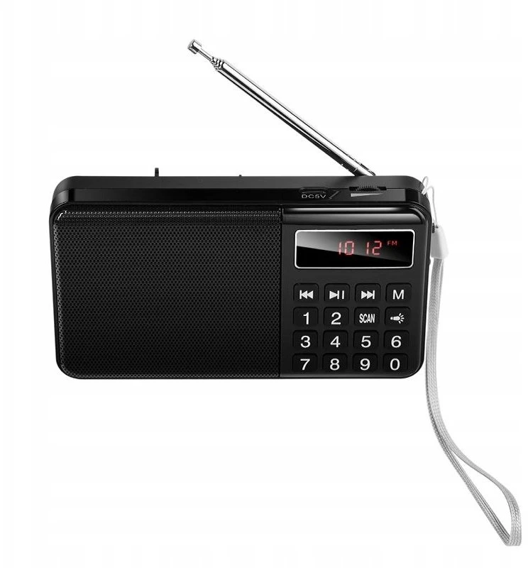 Portable radio Hoco HI50 juodas