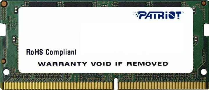 Patriot 16GB SO-DIMM modulis su identifikacine etikete