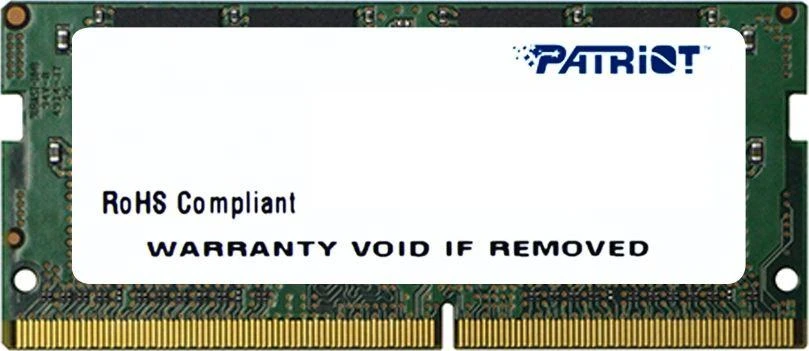 Nešiojamo kompiuterio atmintis PATRIOT DDR4 SL 8GB 2666MHZ SODIMM 1x8GB CL19