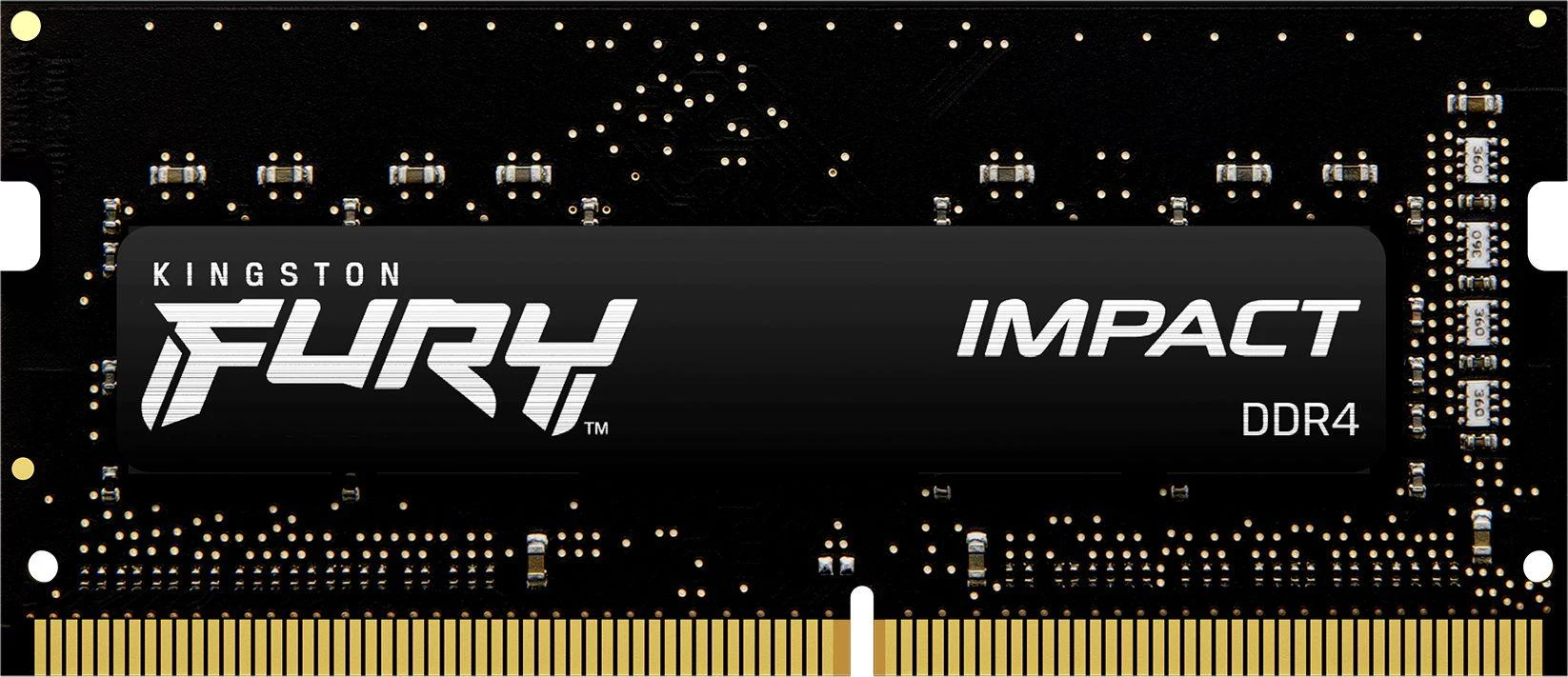 Nešiojamo kompiuterio atmintis HyperX Kingstonas | Fury Impact | 16 GB | DDR4 | 3200 MHz | Užrašų knygelė | Registracijos Nr. | ECC Nr