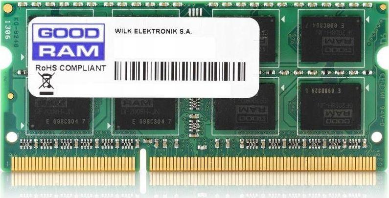 Nešiojamo kompiuterio atmintis Goodram 8GB DDR3 SO-DIMM atminties modulis 1333 MHz
