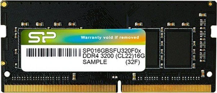 Nešiojamo kompiuterio atmintis Silicon Power Silicio galia | SP008GBSFU266X02 | 8 GB | DDR4 | 2666 MHz | Užrašų knygelė | Registracijos Nr. | ECC Nr