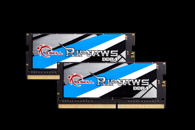 RAM G.Skill Ripjaws 8GB DDR4 8GRS SO-DIMM Kit 2400 CL16 (2x4GB)