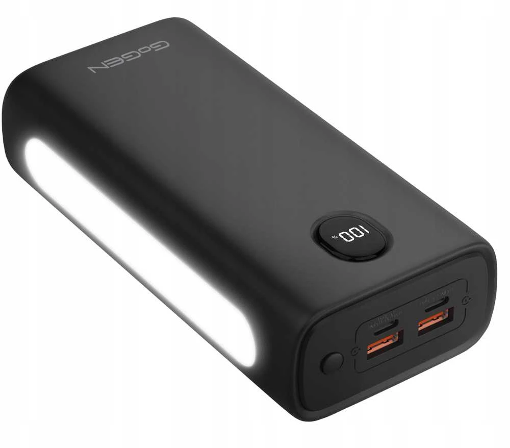 Powerbank GoGEN PB300003B 30000 mAh Juodas (GOG-PB300003B)