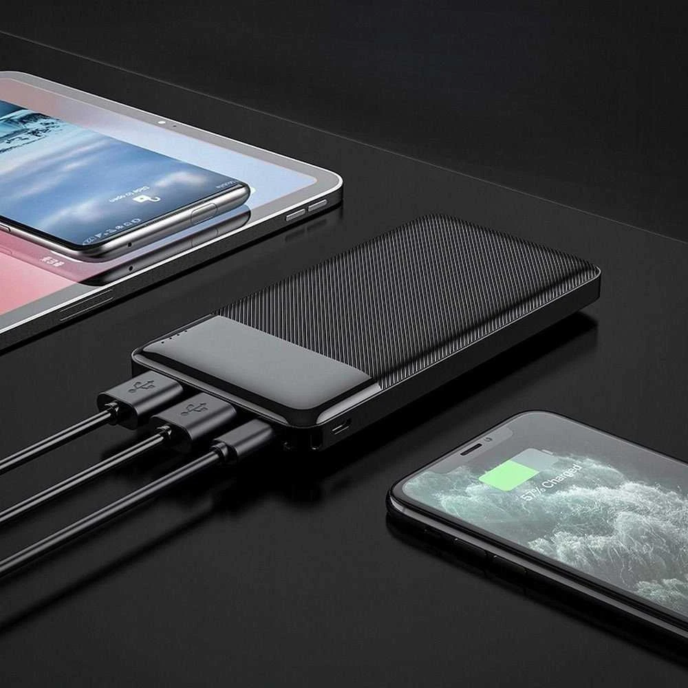Išorinė baterija Power Bank Hoco J72 10000mAh juoda