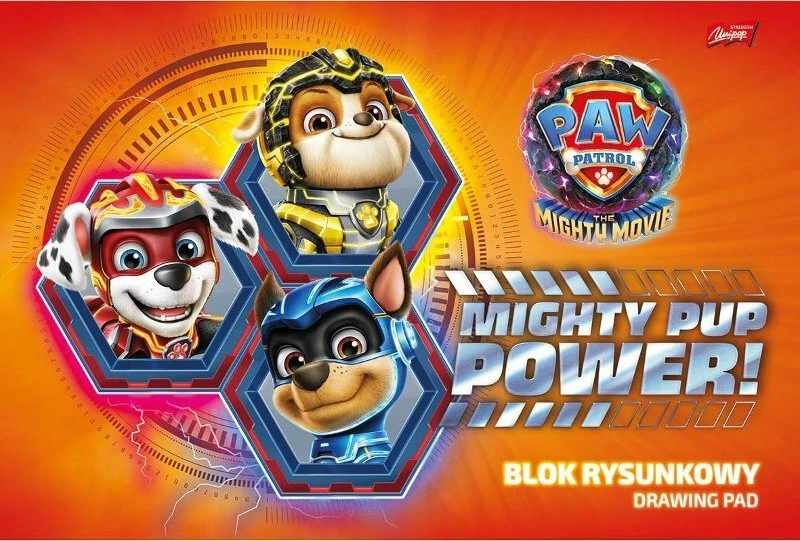 Nešiojamojo kompiuterio A5/16K Paw Patrol tinklelis (15 vnt.)