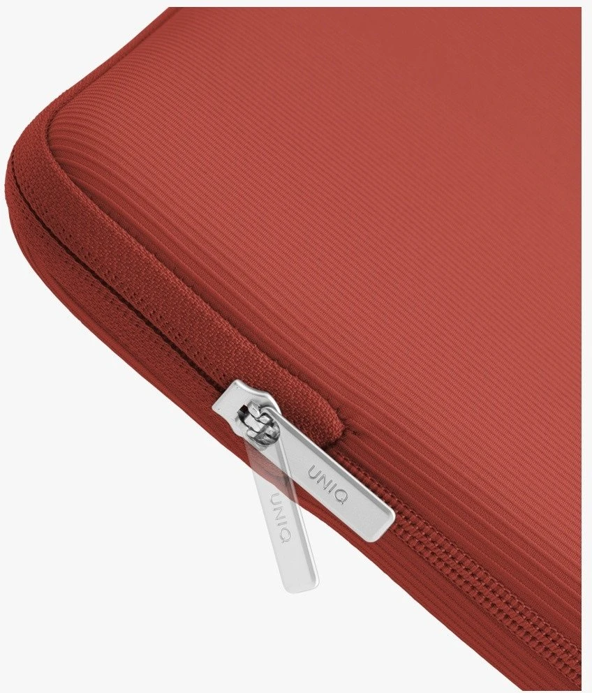 Nešiojamas kompiuteris Sleeve UNIQ Cyprus Ridge Edition 14″ waterproof neoprene red