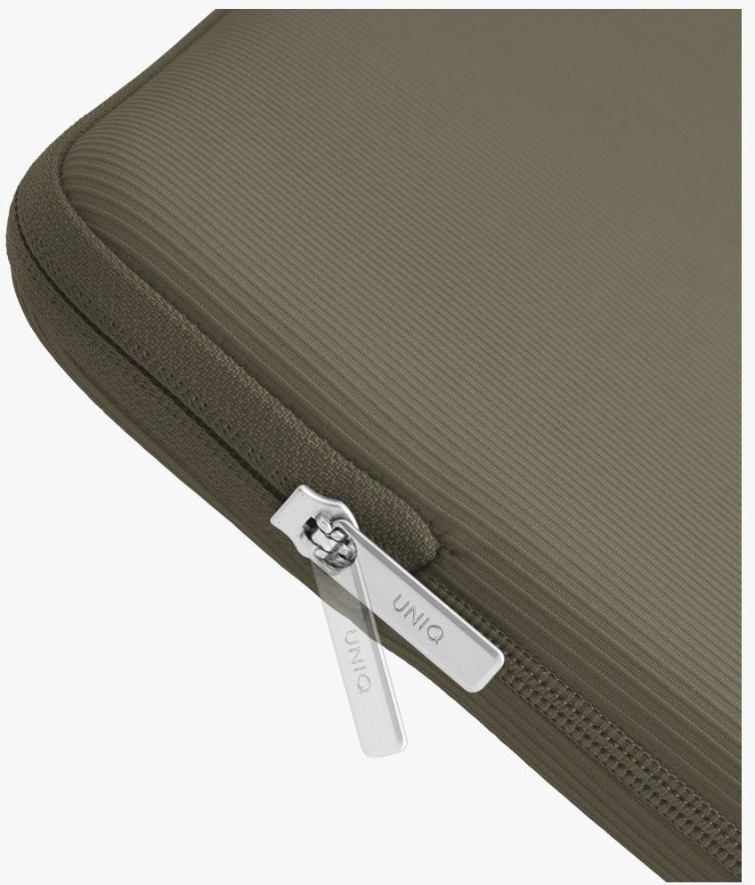 Nešiojamas kompiuteris Sleeve UNIQ Cyprus Ridge Edition 14″ waterproof neoprene žalias