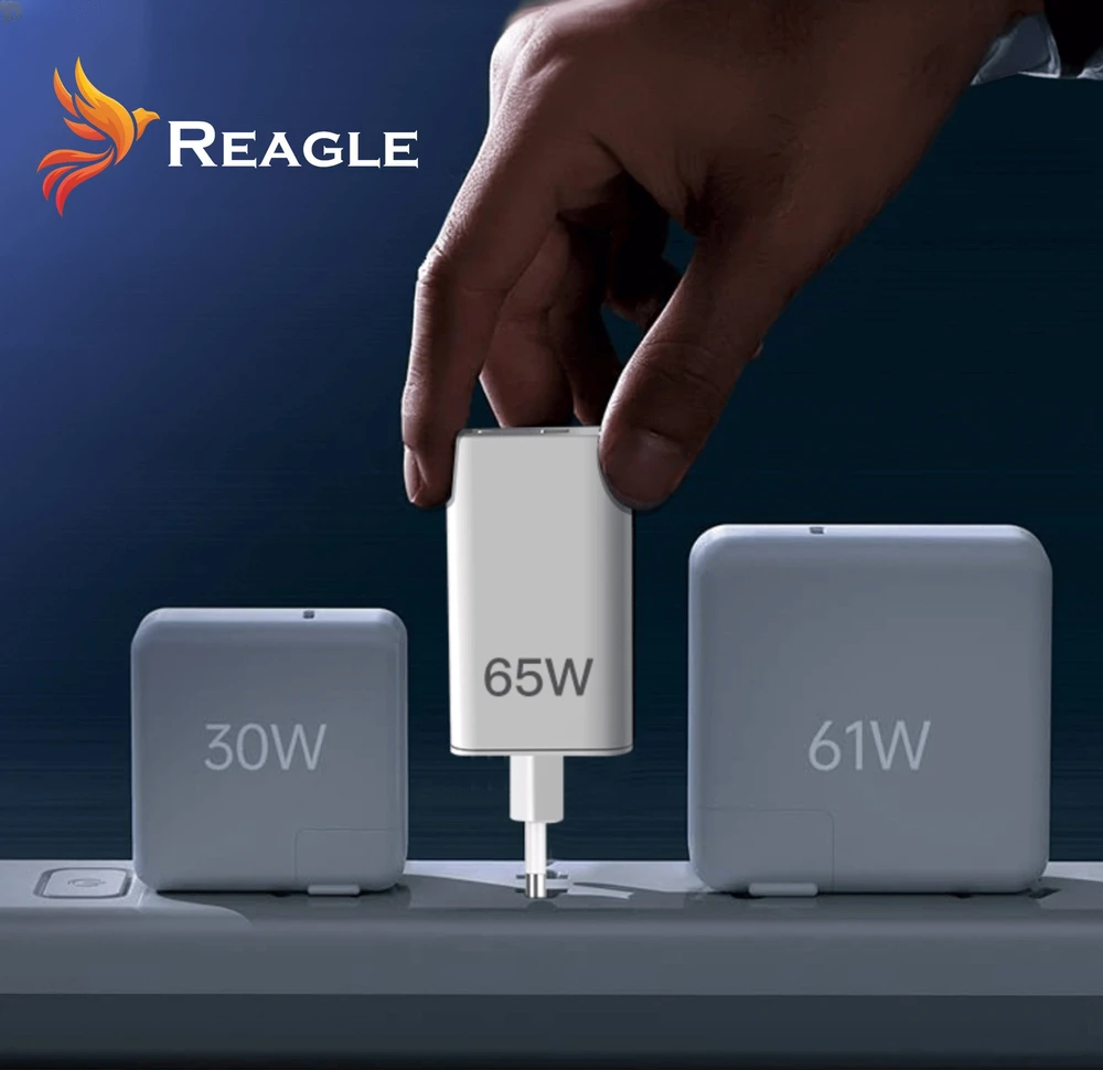 Nešiojamojo kompiuterio maitinimo adapteris Reagle 65 W,