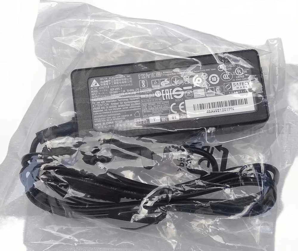 Nešiojamojo kompiuterio maitinimo adapteris Acer 45 W, 1.7 mm, 2.37 A, 19 V (KP.04501.016)
