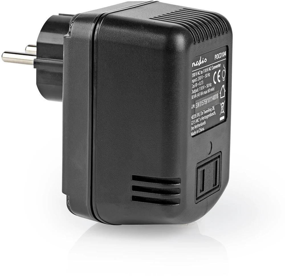 Nedis Transformatorinis įtampos keitiklis 230/110Vac 30W desktop