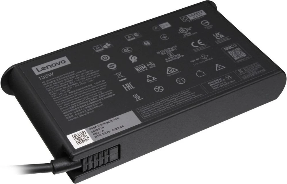Nešiojamojo kompiuterio maitinimo adapteris Lenovo 135 W, 20 V (135W USB-C power adapter for)