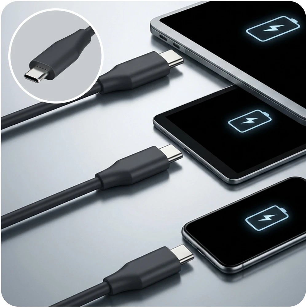 3mk HARDY 65W do IBM /Lenovo / Huawei / HP / Asus / Acer / Toshiba 20V USB-C/DC 5.5x2.5mm