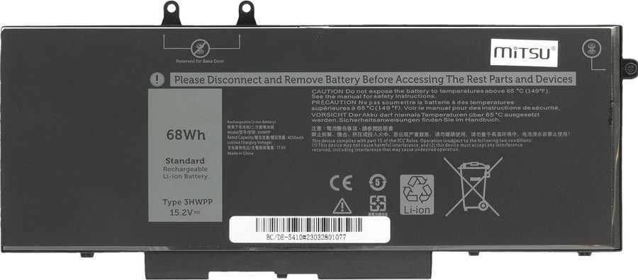 Mitsu Bateria Dell Latitude 3HWPP 5401 5410 5501