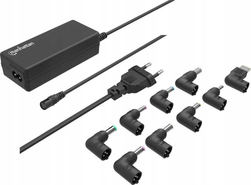 Nešiojamojo kompiuterio maitinimo adapteris Manhattan 60 W, Wiele wtyczek, 4 A, 20 V (180962)