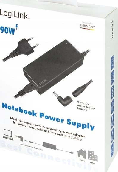 Nešiojamojo kompiuterio maitinimo adapteris LogiLink 90 W, 4.9 A, 15 V (PA0215)