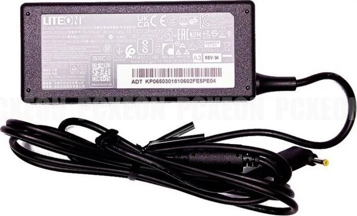 Nešiojamojo kompiuterio maitinimo adapteris Acer 65 W, 19 V (ADAPTER AC 65W 19V 1 1x3 0x7)