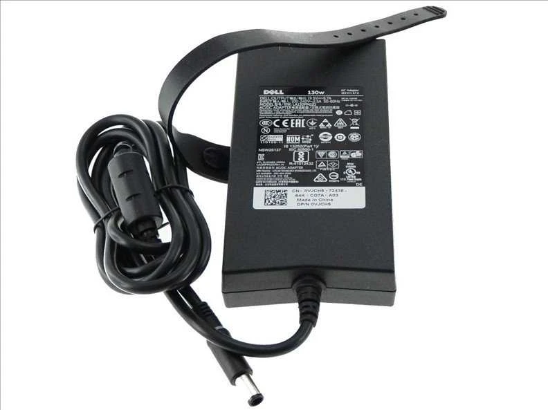 Dell 130W adapteris su laidų tvarkymo dirželiu