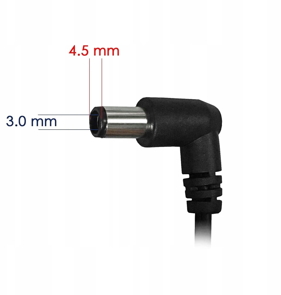 Nešiojamojo kompiuterio pakrovėjas Akyga AK-ND-86 (20V / 10A 200W 4.5 X 3.0MM) HP / COMPAQ 1.2m