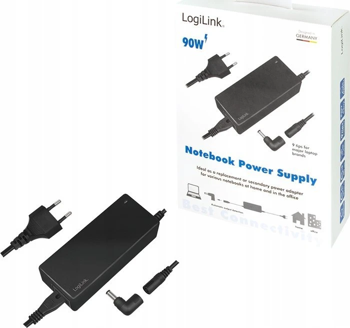 Nešiojamojo kompiuterio maitinimo adapteris LogiLink 90 W, 4.9 A, 15 V (PA0215)