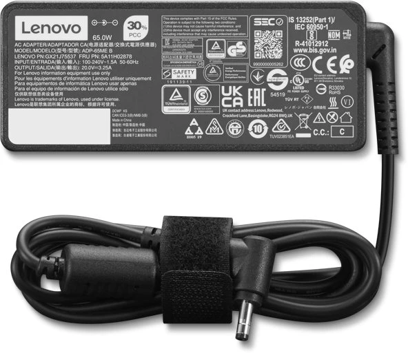 Lenovo 65W įkroviklis su apvalia jungtimi