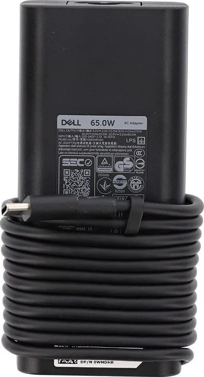 Nešiojamojo kompiuterio maitinimo adapteris Dell 65 W, 19.5 V (0VT148)