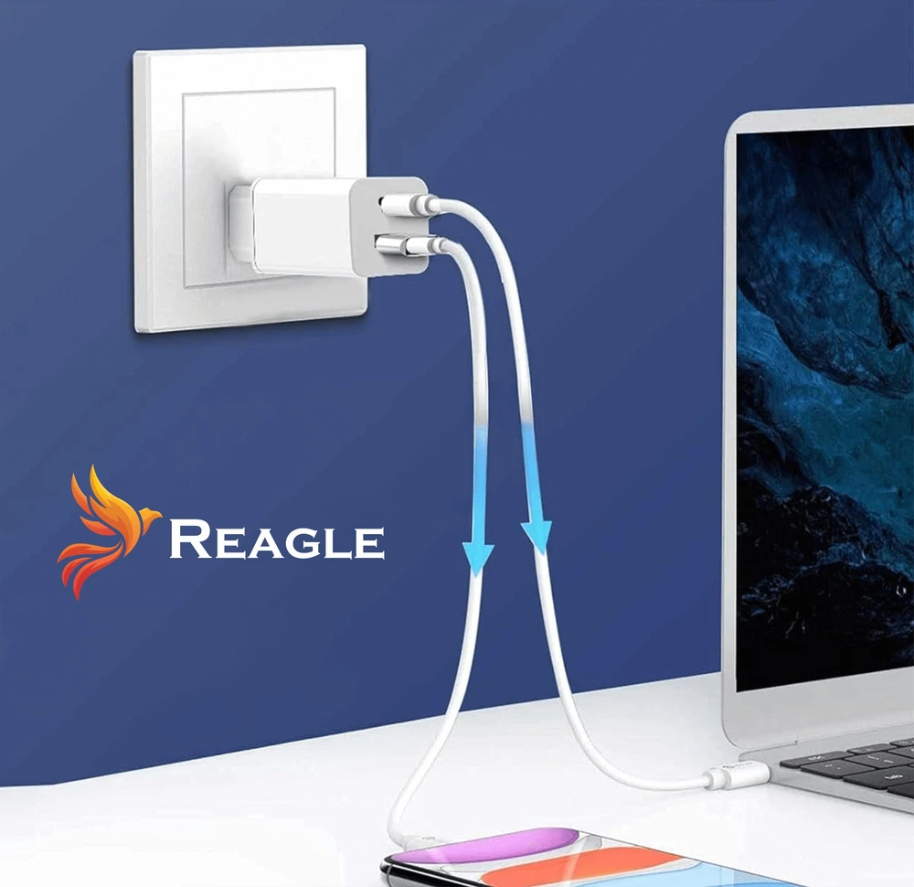 Nešiojamojo kompiuterio maitinimo adapteris Reagle 65 W,