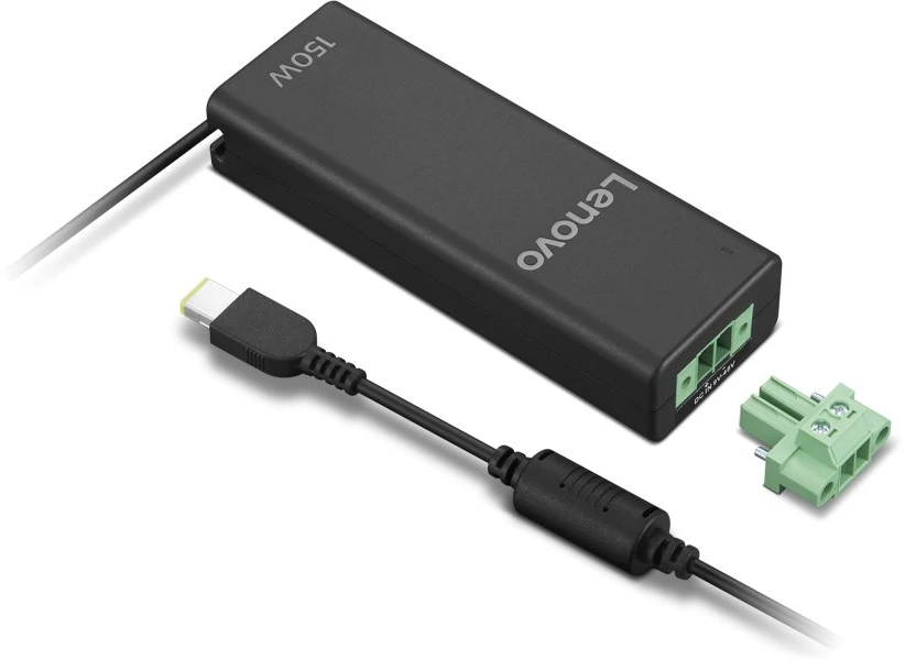 Nešiojamojo kompiuterio maitinimo adapteris Lenovo adapter zasilający/ inwerter wewnętrzna 150 W juoda (4X21W23075)