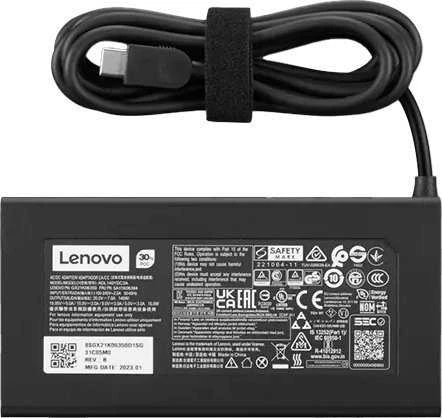 Lenovo 140W USB-C maitinimo adapteris su techniniais duomenimis