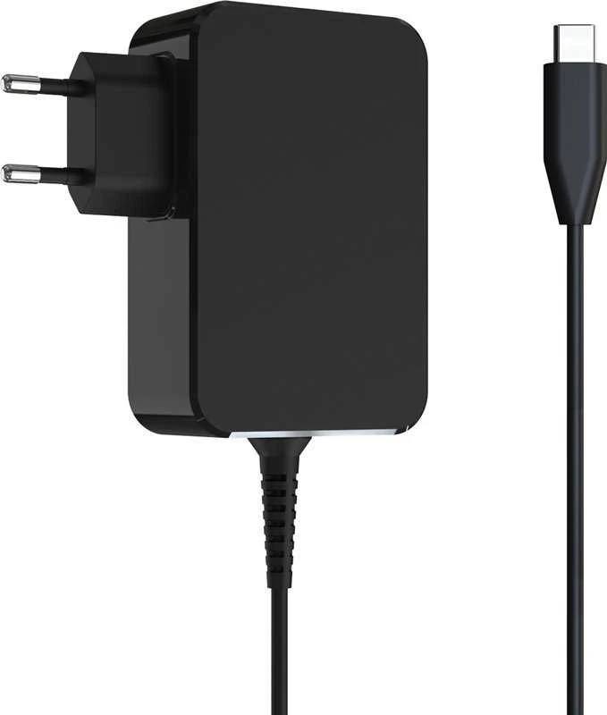 Nešiojamojo kompiuterio maitinimo adapteris LC-Power 65 W, (LC-NB-GAN-65-C)