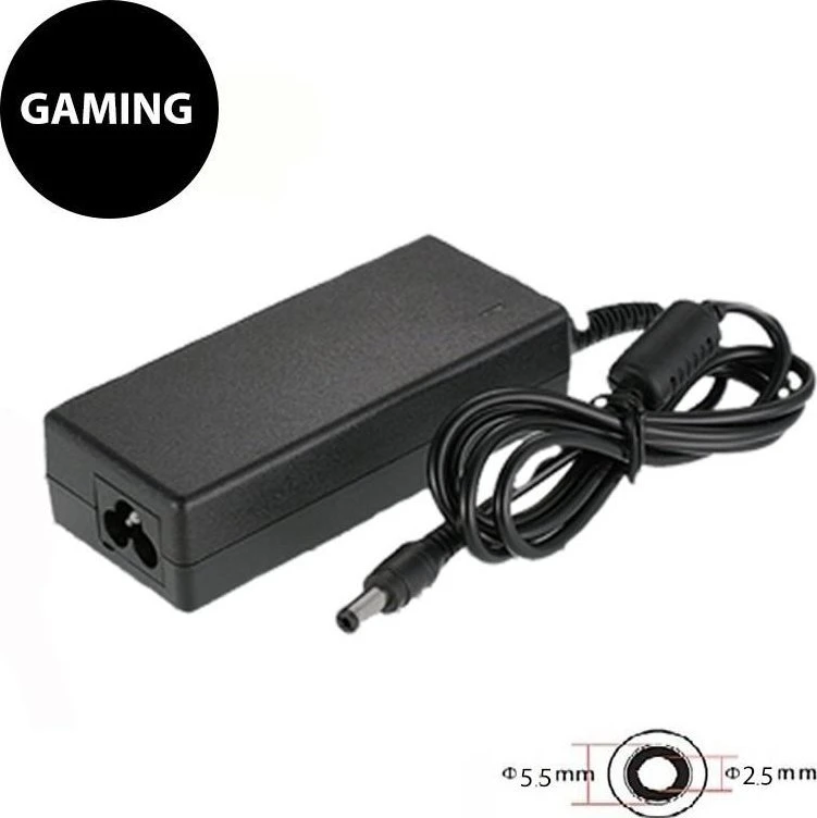 Extra Digital less font color"000000"more GAMING LINEless /fontmore Notebook maitinimo šaltinis ASUS 220V, 120W: 19V, 6.3A