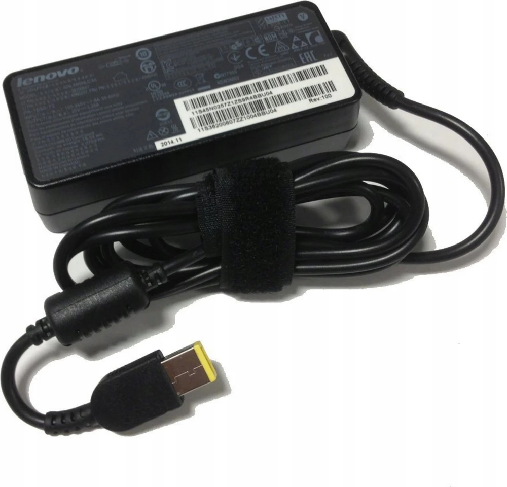 Lenovo 90W kroviklis su suvyniotu laidu