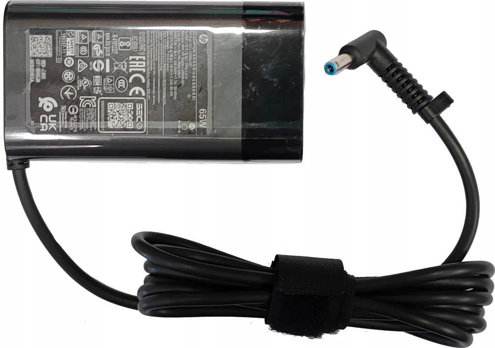 Hewlett Packard (HP) Nešiojamojo kompiuterio maitinimo adapteris HP 65 W, (L24008-001)
