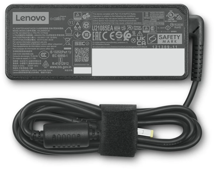 Lenovo THINKCENTRE 65W AC - ADAPTERIS (PLONUOJU GALU) - ES