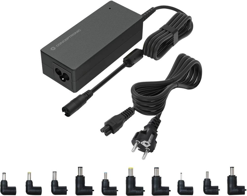 Conceptronic 90W kroviklis su 10 adapterių