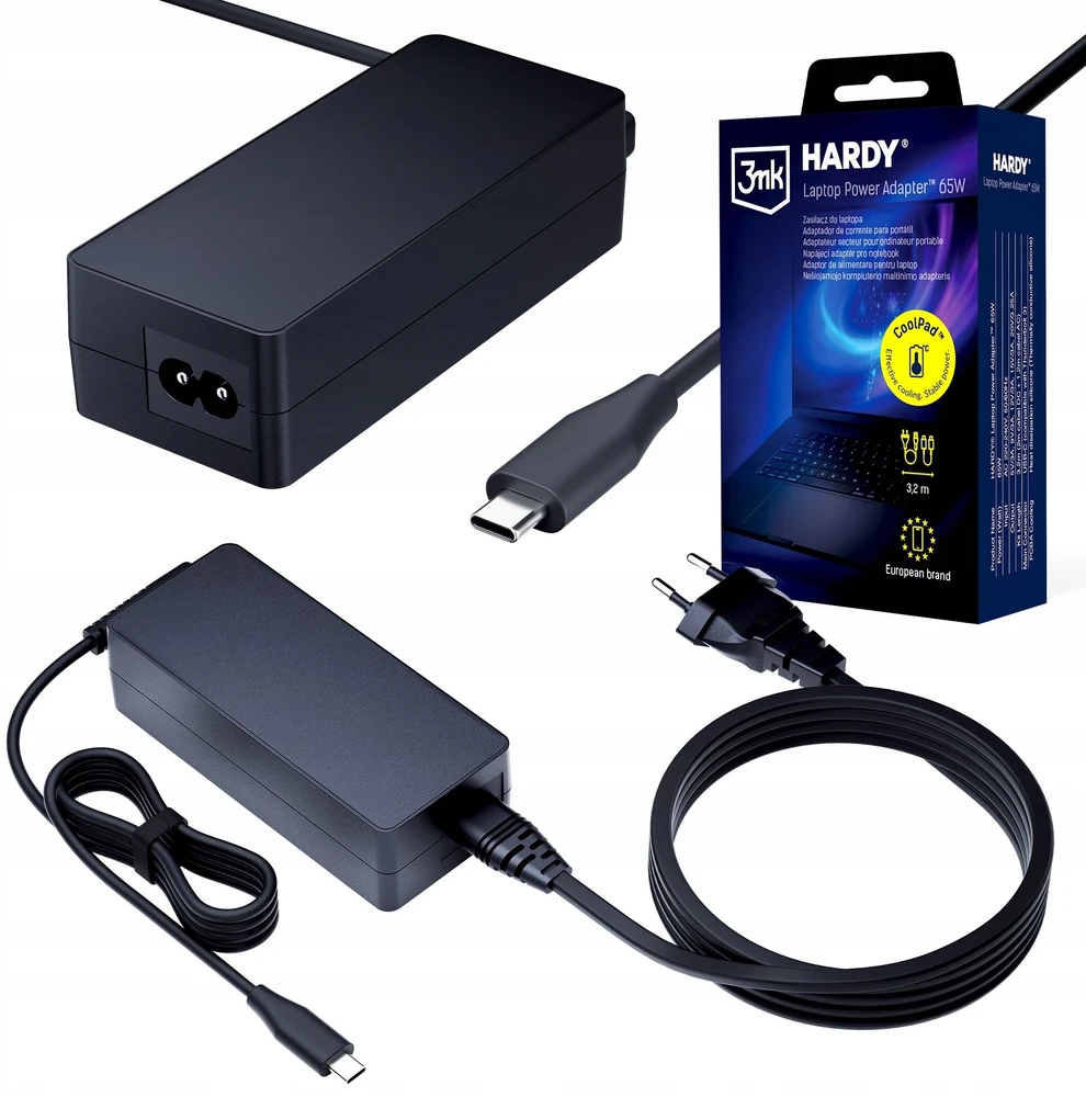 3mk HARDY 65W USB-C 3,2m