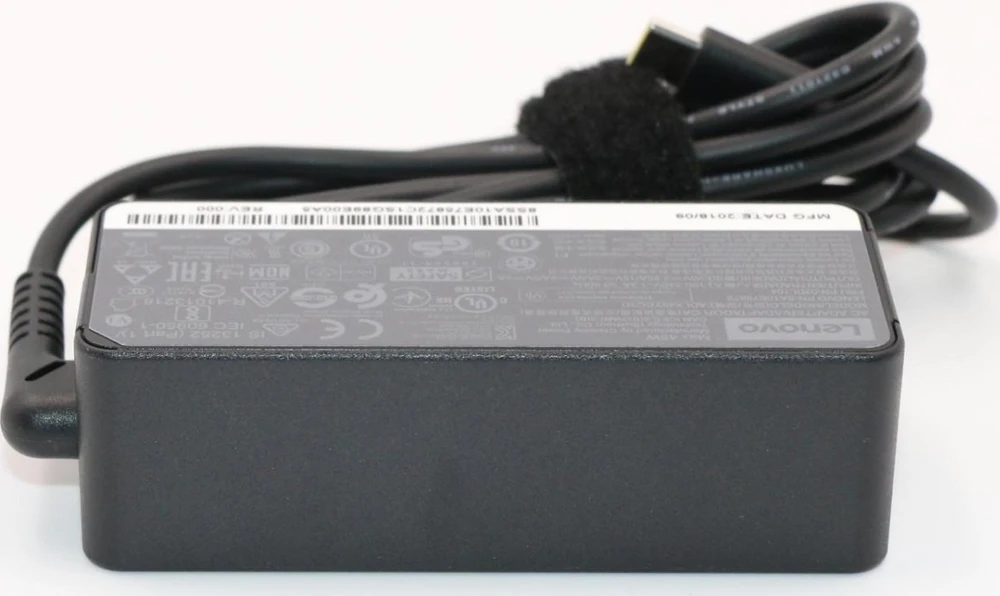 Nešiojamojo kompiuterio maitinimo adapteris Lenovo 45 W, 2.25 A, 20 V (45W power adapter with)