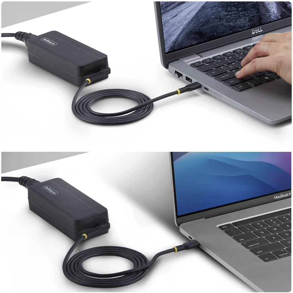 Nešiojamojo kompiuterio maitinimo adapteris StarTech - Maitinimo šaltinis - GaN - 140 watt - 5 A - Power Delivery 3.1 (USB-C) - Juodas - Europa