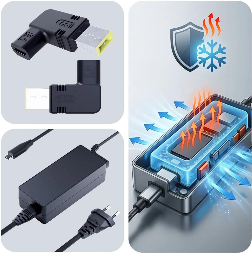 3mk HARDY 65W do Lenovo 20V USB-C/DC 11 x 4.5 slim