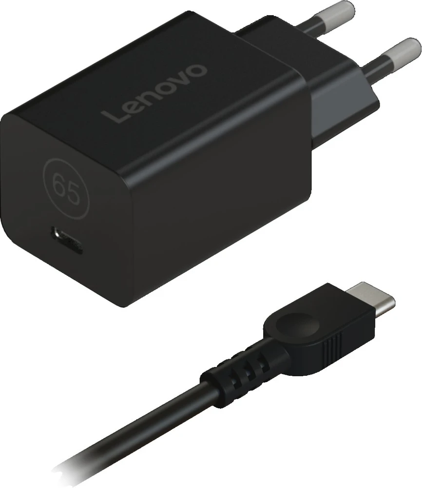 Lenovo | GaN Nano 65 W adapteris | USB-C | Kintamosios srovės adapteris