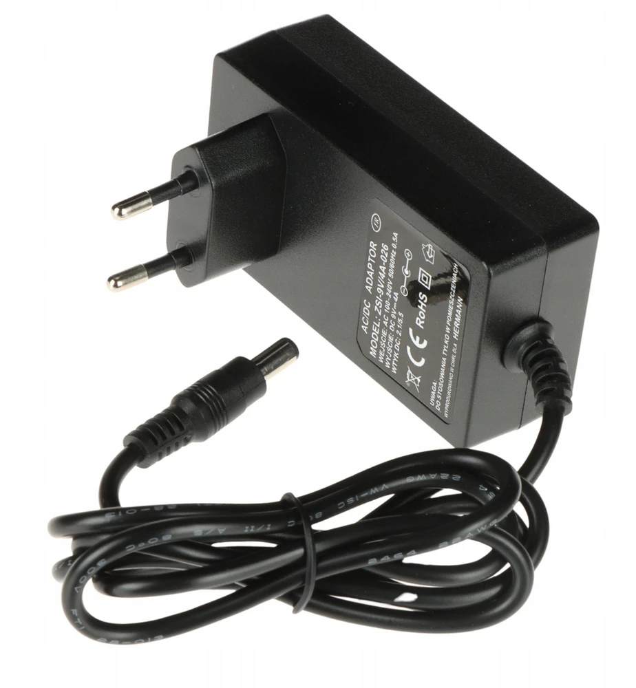 TST MAITINIMO BLOKAS 9V/4A/5.5-V2
