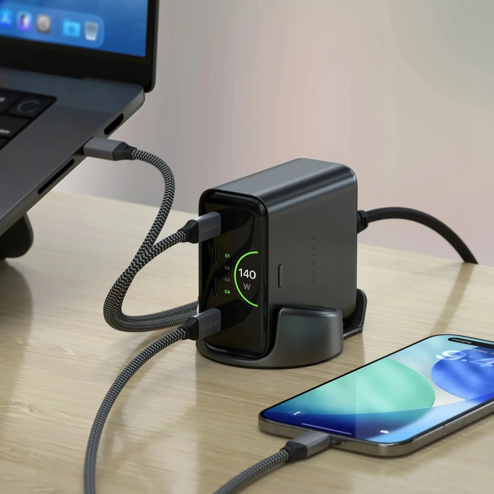 „Satechi ChargeView GaN 140 W“