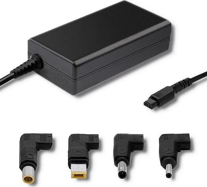Qoltec Lenovo kroviklis su 4 skirtingais adapteriais