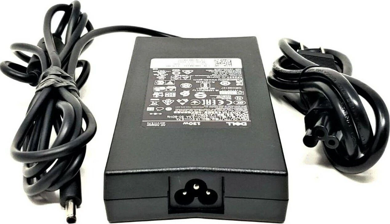 Dell 130W adapteris su laidais