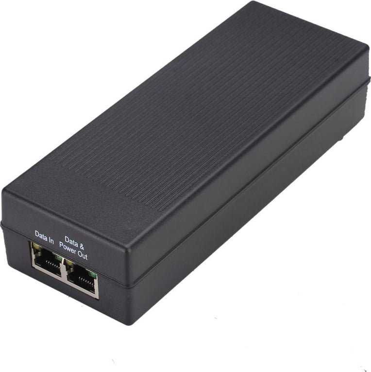 Nešiojamojo kompiuterio maitinimo šaltinis MicroConnect „Microconnect POEINJ-15W-UK PoE“ adapteris, 10 gigabitų eternetas, 48 V
