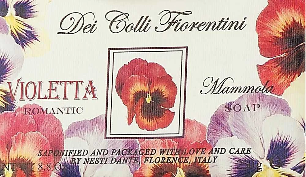 Nesti Dante Dei Colli Fiorentina Triple Milled Vegetal Soap Violetta Romantic 250 g