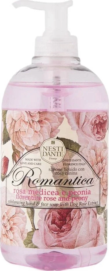Dante Romantica gaivus skystas muilas Rose & Peony 500ml
